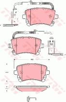 TRW GDB1508 - PASTILLAS DE FRENO