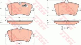 TRW GDB1514 - PASTILLAS DE FRENO