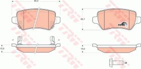 TRW GDB1515 - PASTILLAS DE FRENO