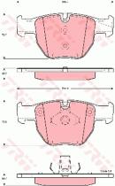 TRW GDB1526 - PASTILLAS DE FRENO