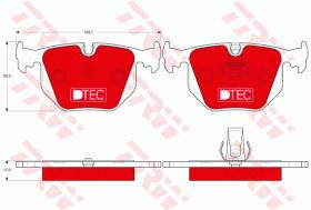 TRW GDB1530DTE - PASTILLAS DE FRENO DTEC