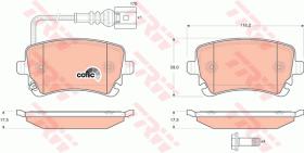 TRW GDB1557 - PASTILLAS DE FRENO