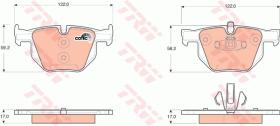 TRW GDB1560 - PASTILLAS DE FRENO