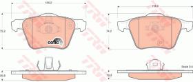 TRW GDB1565 - PASTILLAS DE FRENO