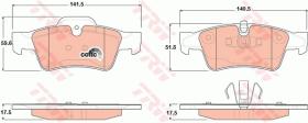 TRW GDB1643 - PASTILLAS DE FRENO