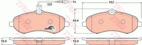 TRW GDB1718 - PASTILLAS DE FRENO