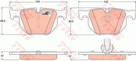 TRW GDB1727 - PASTILLAS DE FRENO