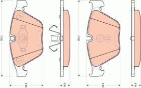 TRW GDB1729 - PASTILLAS DE FRENO