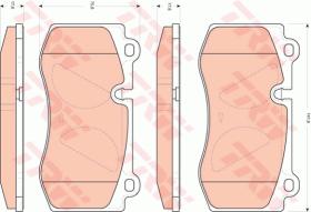 TRW GDB1733 - PASTILLAS DE FRENO