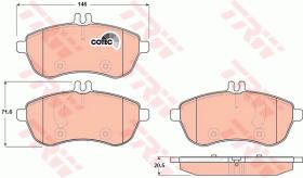 TRW GDB1736 - PASTILLAS DE FRENO