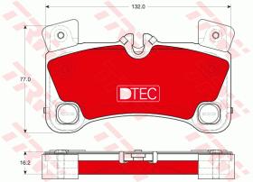 TRW GDB1775DTE - PASTILLAS DE FRENO DTEC