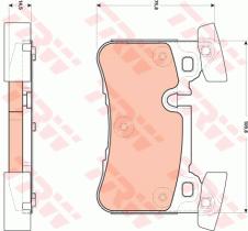 TRW GDB1856 - PASTILLAS DE FRENO