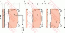 TRW GDB1871 - PASTILLAS DE FRENO