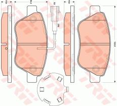 TRW GDB1891 - PASTILLAS DE FRENO