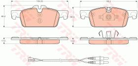 TRW GDB1929 - PASTILLAS DE FRENO