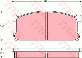 TRW GDB194 - PASTILLAS DE FRENO