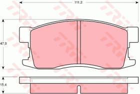 TRW GDB3094 - PASTILLAS DE FRENO