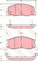 TRW GDB3157 - PASTILLAS DE FRENO