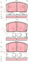 TRW GDB3166 - PASTILLAS DE FRENO