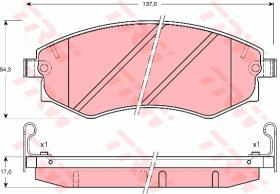 TRW GDB3169 - PASTILLAS DE FRENO