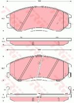 TRW GDB3244 - PASTILLAS DE FRENO