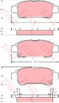 TRW GDB3249 - PASTILLAS DE FRENO