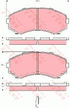 TRW GDB3254 - PASTILLAS DE FRENO