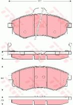 TRW GDB3256 - PASTILLAS DE FRENO