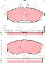 TRW GDB3259 - PASTILLAS DE FRENO