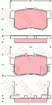 TRW GDB3269 - PASTILLAS DE FRENO