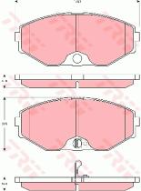 TRW GDB3273 - PASTILLAS DE FRENO