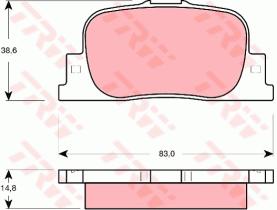 TRW GDB3278 - PASTILLAS DE FRENO