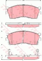 TRW GDB3285 - PASTILLAS DE FRENO