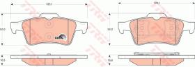 TRW GDB3292 - PASTILLA FRENO