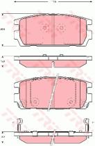 TRW GDB3296 - PASTILLAS DE FRENO