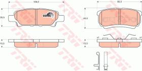 TRW GDB3341 - PASTILLAS DE FRENO