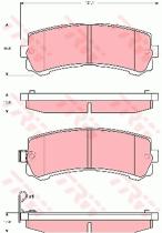 TRW GDB3362 - PASTILLAS DE FRENO