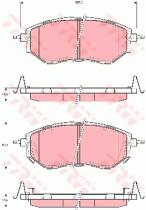 TRW GDB3372 - PASTILLAS DE FRENO