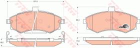 TRW GDB3378 - PASTILLAS DE FRENO