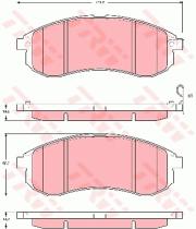 TRW GDB3380 - PASTILLAS DE FRENO