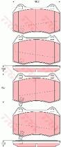 TRW GDB3381 - PASTILLAS DE FRENO