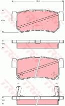 TRW GDB3382 - PASTILLAS DE FRENO