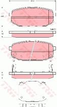 TRW GDB3384 - PASTILLAS DE FRENO