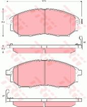 TRW GDB3392 - PASTILLAS DE FRENO