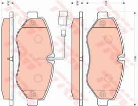 TRW GDB3439 - PASTILLAS DE FRENO