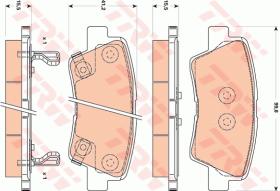 TRW GDB3495 - PASTILLAS FRENO