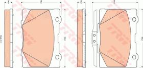 TRW GDB3498 - PASTILLAS DE FRENO