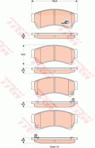 TRW GDB3501 - PASTILLAS DE FRENO