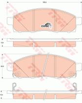 TRW GDB3502 - PASTILLAS DE FRENO