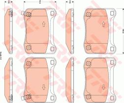 TRW GDB3504 - PASTILLAS DE FRENO